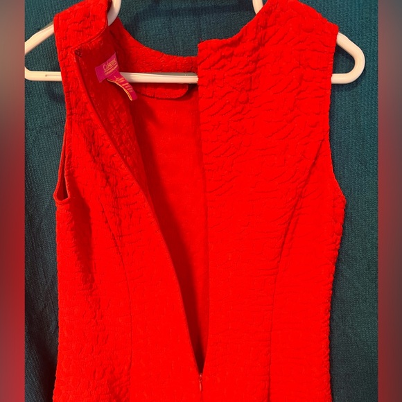Catherine Malandrino Red Sleeveless Cocktail Dress Size Small - Picture 8 of 9